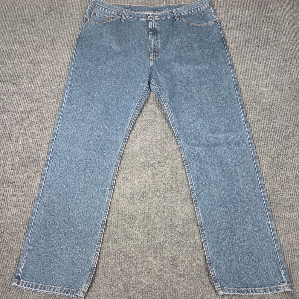 Vintage Wrangler Five Star Premium Denim Jeans Mens 42x32 Medium Wash 96501DS‎